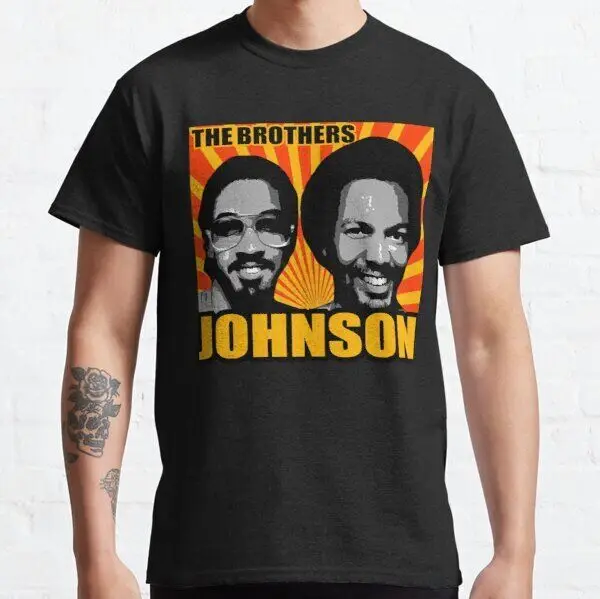 The Brothers Johnson Classic Tee I'll Be Good to You Stomp Strawberry Letter 23