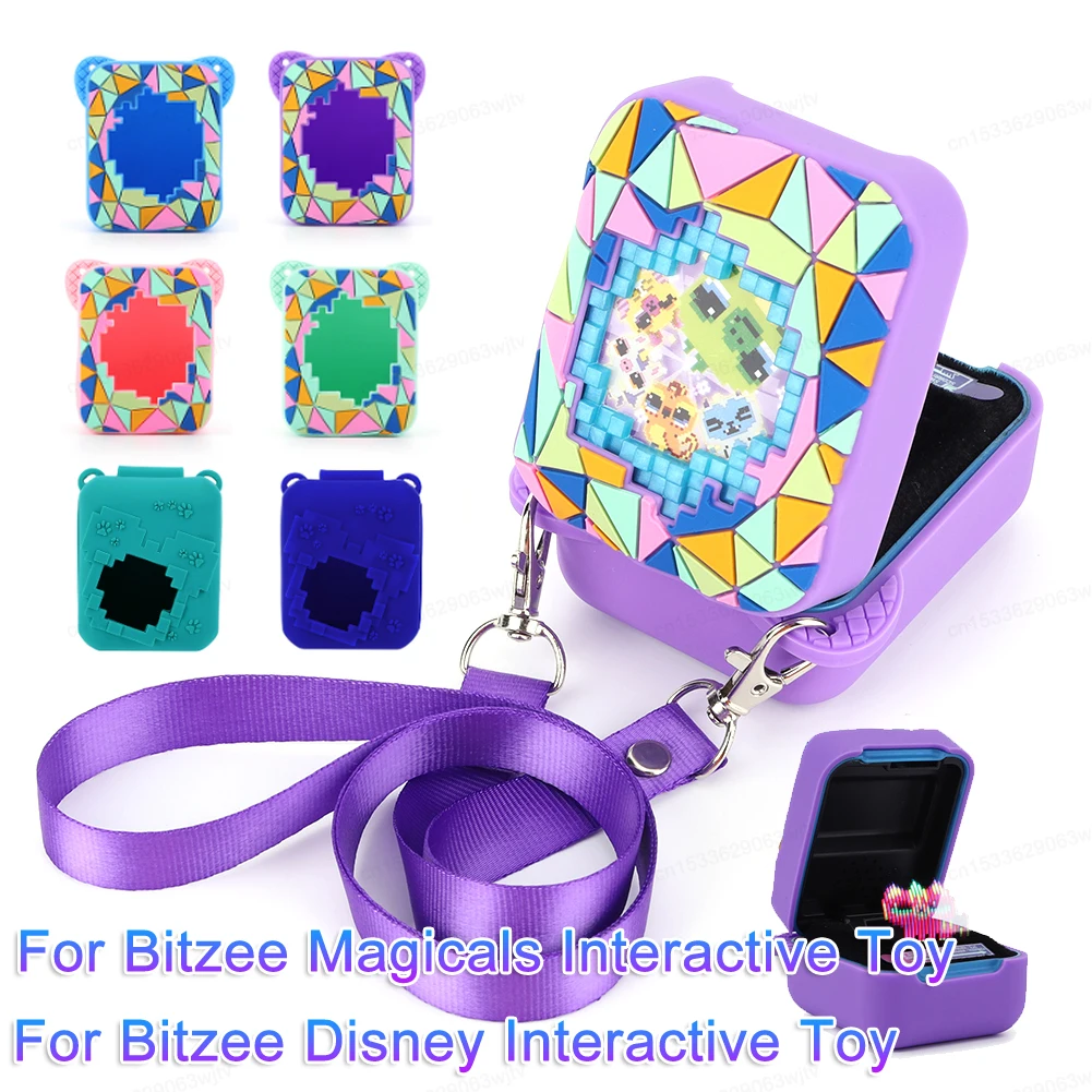 Funda protectora de silicona para Bitzee, funda de piel para Bitzee Magicals, juguete Digital para mascotas, Protector de Bitzee Disneys