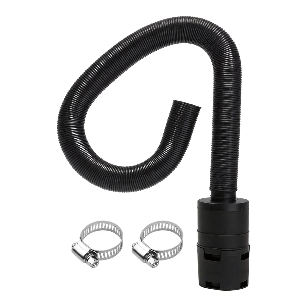 Air Filter Intake Pipe with Clips for Diesel Parking Heater Sponge Filtration System ABS and Aluminum Foil Construction