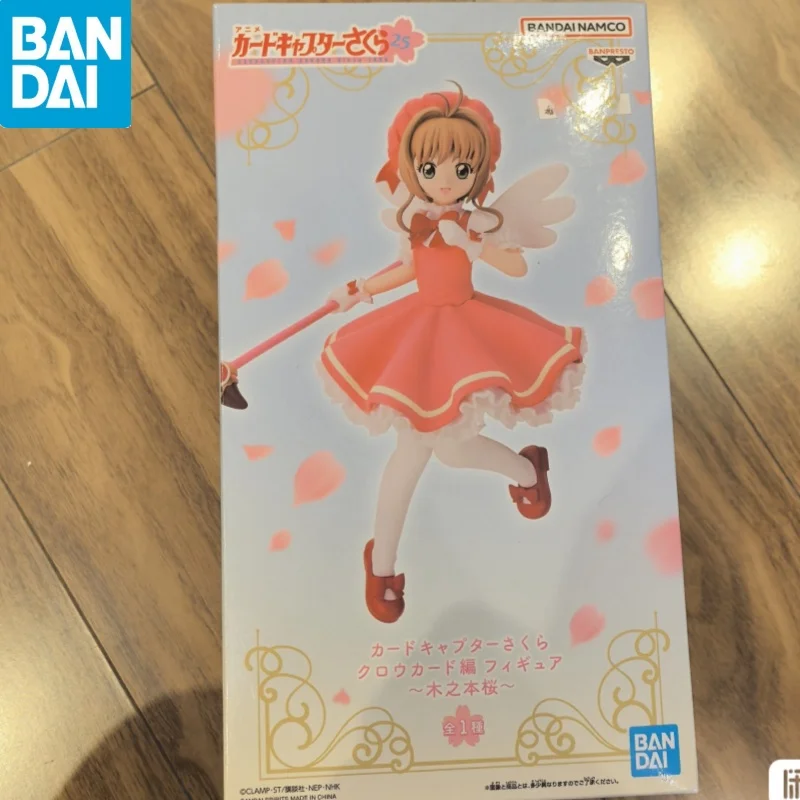 

Bandai Original Banpresto Kinomoto Sakura Cardcaptor Sakura Anime Figure Collection Doll Toys Pvc Model Action Figurine Gift