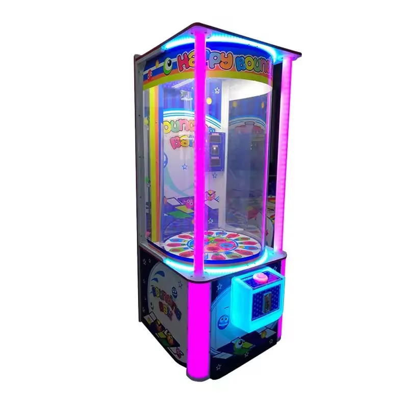 

Wholesale New Product Lottery Vending Machine Bouncing Beads and Twisting Egg Machine Capsule Machines Token