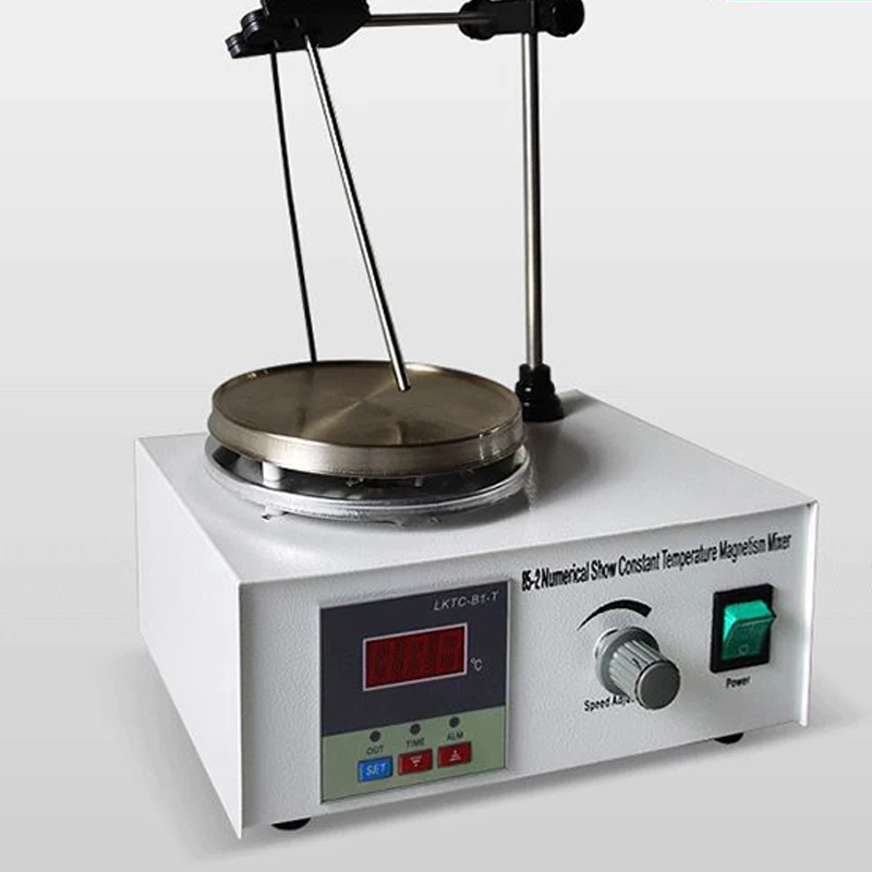 Pemanas listrik Digital Display suhu konstan, pengaduk magnetik 85-2 laboratorium kecil Stainless Steel