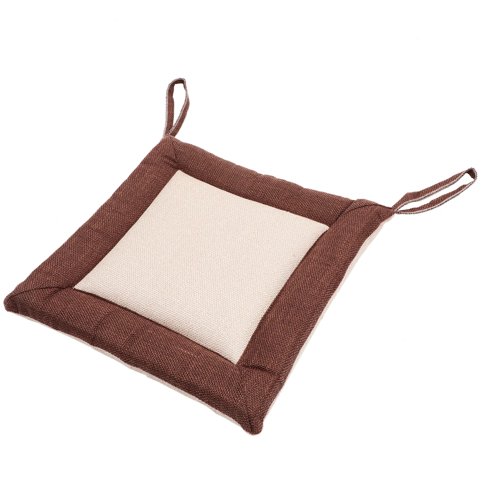 

Soft Cotton Linen Chair Cushion for Dining Room Office Seat Pad Multi-Functional Floor Cushion Universal Seat Mat for Home Use