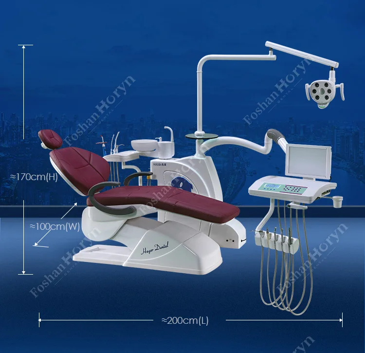 Dentist Use New Foot Control Bleaching Complete den tal Motor Chair Unit