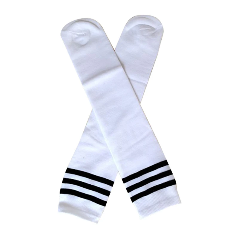 

1 Pair New Long Knee Cotton Spandex Kids Legging Stockings Soccer Baseball Ankle Children Socks Hot Sale Football Sports Socks