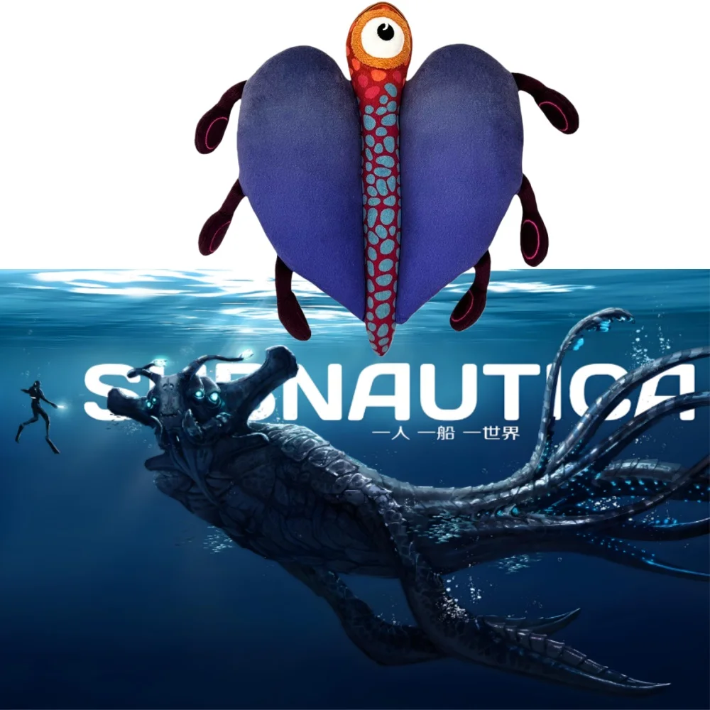 

Subnautica Plush Doll Toy Cartoon Cute Soft Subnautica Death Leviathan Plush Dolls Toy Game Periphery For Kid Christmas Gift
