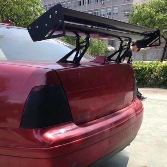 

Сиденье Универсальный двухслойный хвост GT для автомобиля Модифицированное крыло из алюминиевого сплава для самолета Спортивный хвост на высоких ножках