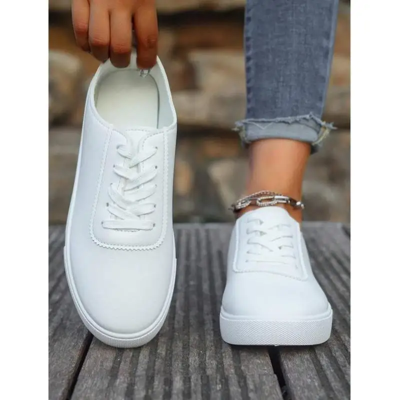 

Новые модные женские повседневные кроссовки-мюли с шерстяной подкладкой для зимы, теплые, для прогулок, в деловом стиле