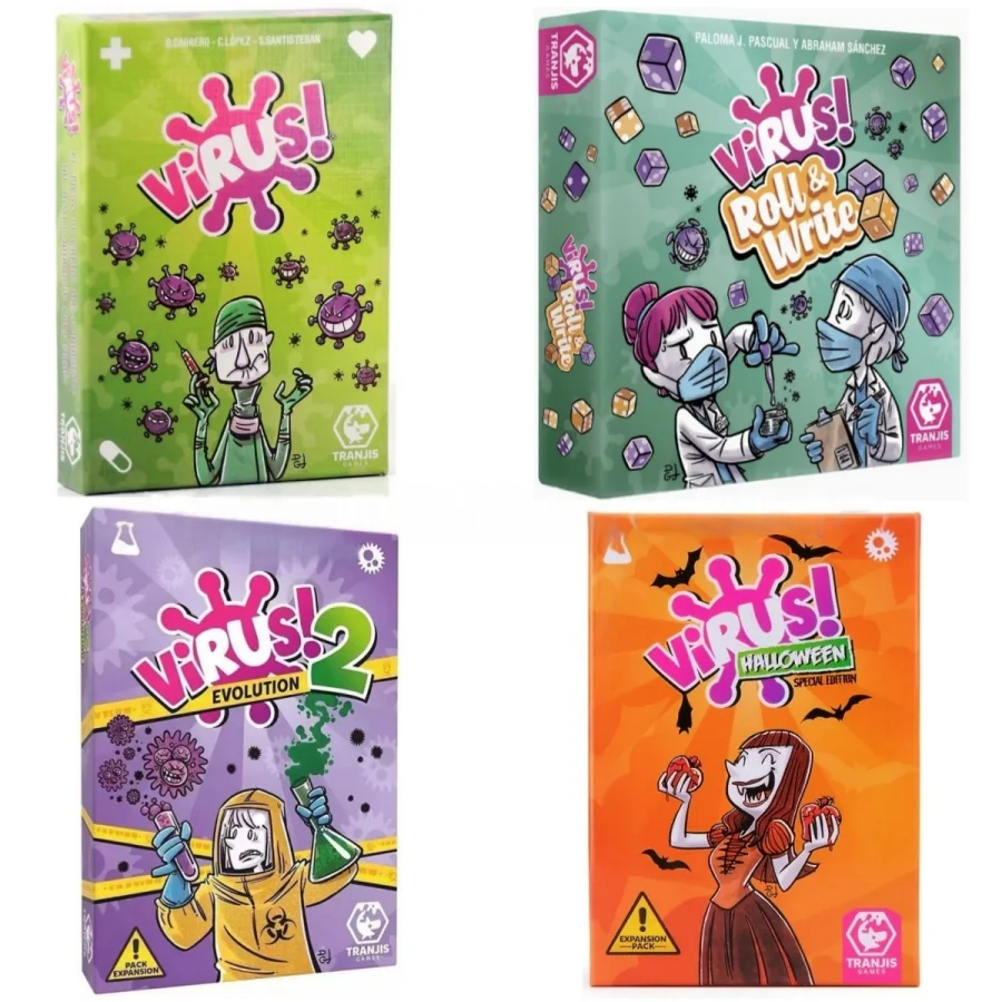 ウイルス！ 最も感染力のあるカードゲーム、パーティーの娯楽のためのカードゲーム。