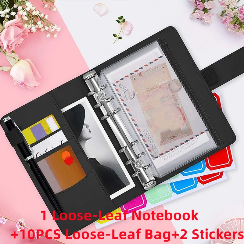 

A6 Binder Notebook Stationery Student Supplies Office Accessories Envelope
