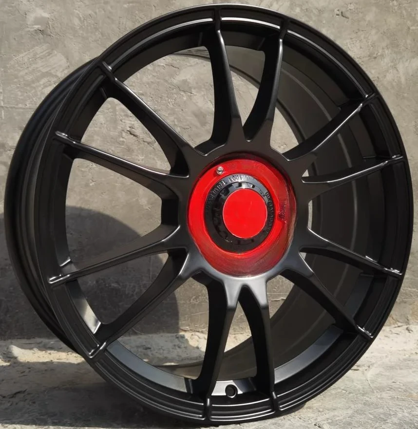

Black Ultraleggera 18 Inch 5x100 5x114.3 Alloy Car Rims Racing Wheels For Toyota Polo Golf