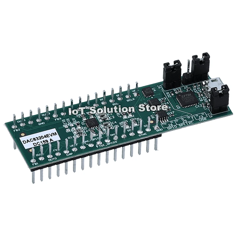 

DAC63204EVM DAC63204 evaluation module for four-channel, 12-bit, VOUT and IOUT smart DAC
