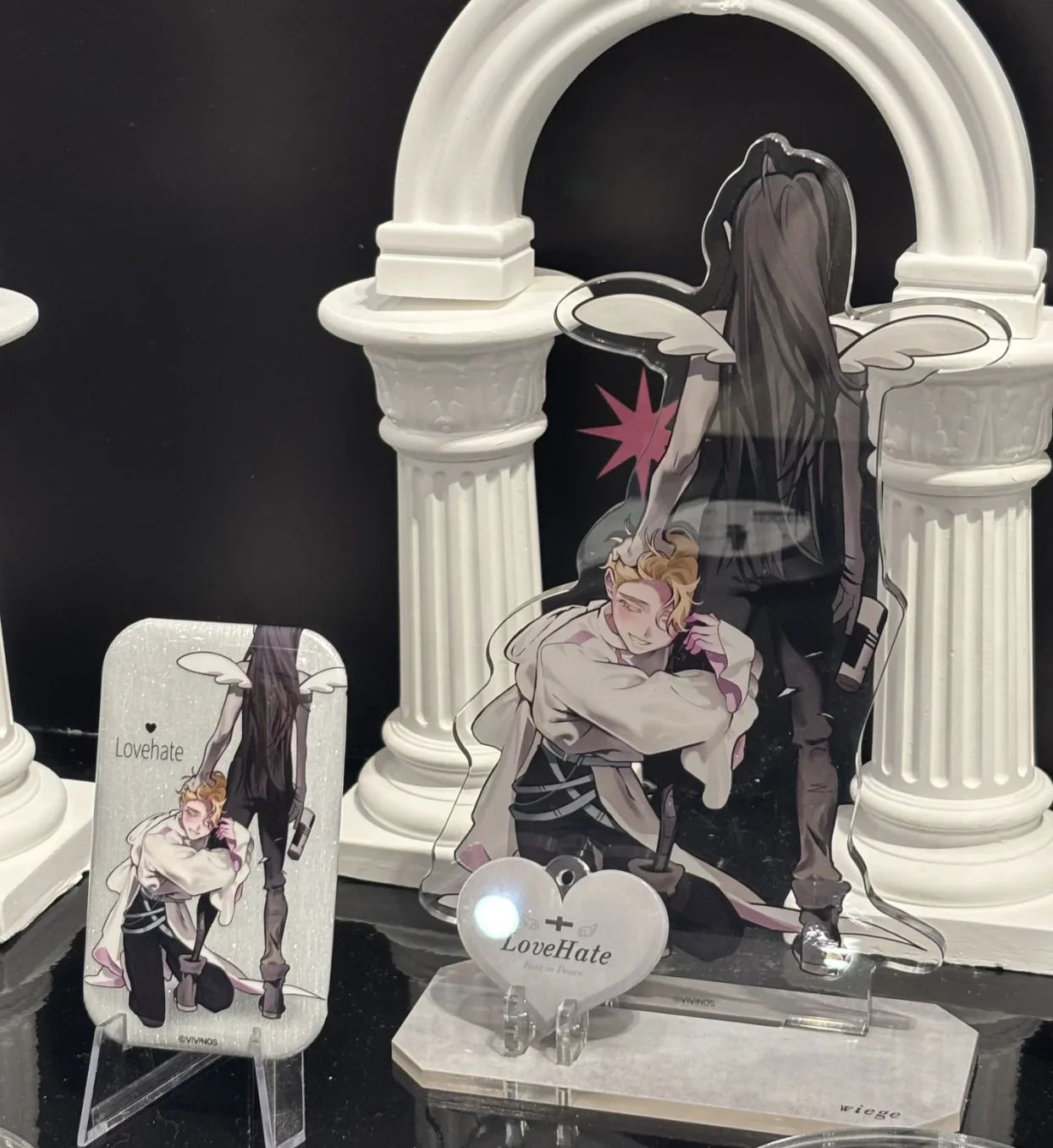 2025 new Alien stage Love hate Acrylic stand san yue shou official original merchandise - Image 4