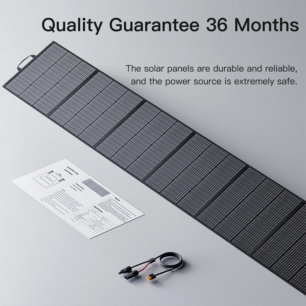 500W 24V Portable Solar Panel For Power Station Generator 500 Watt Foldable Solar Panel Charger IP67 Waterproof With Adjustable