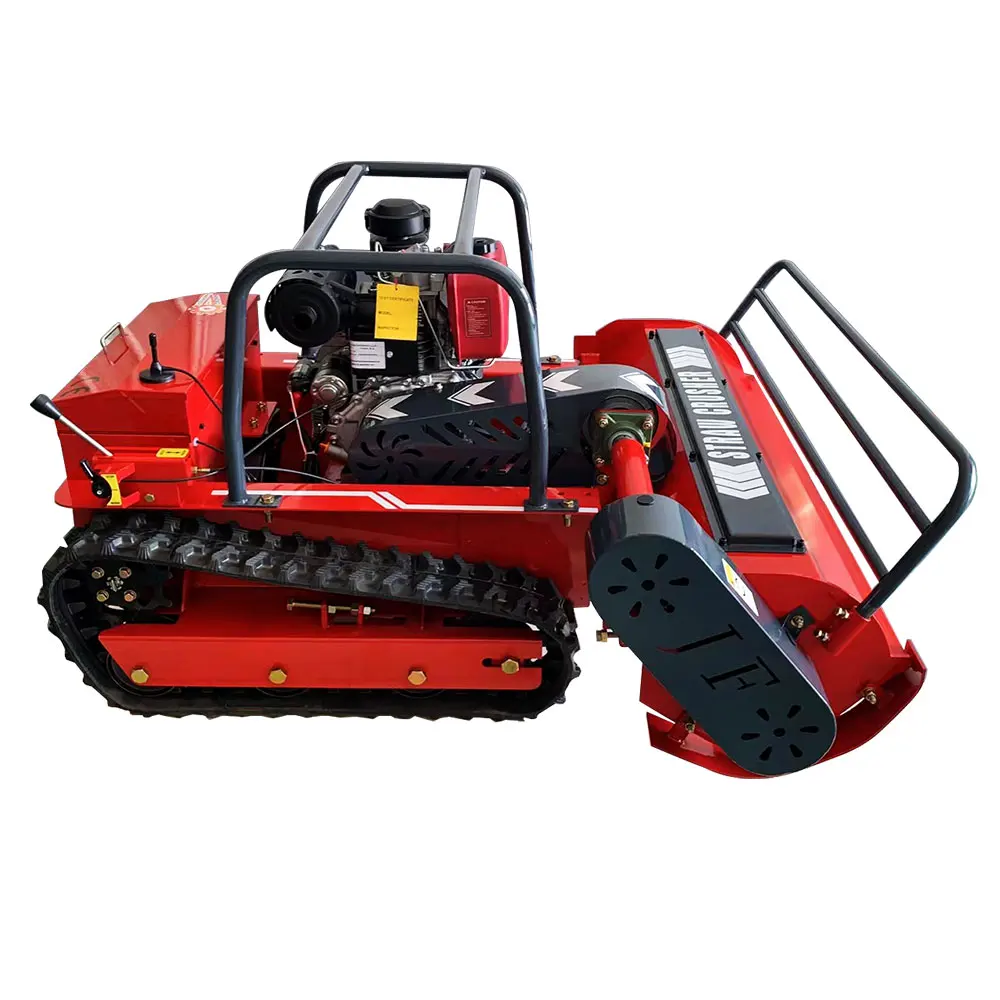 

Agricultural and Forestry Equipment Robot zero Turn Flail Crawler 10HP 12HP 15HP Remote Control Lawn Mower