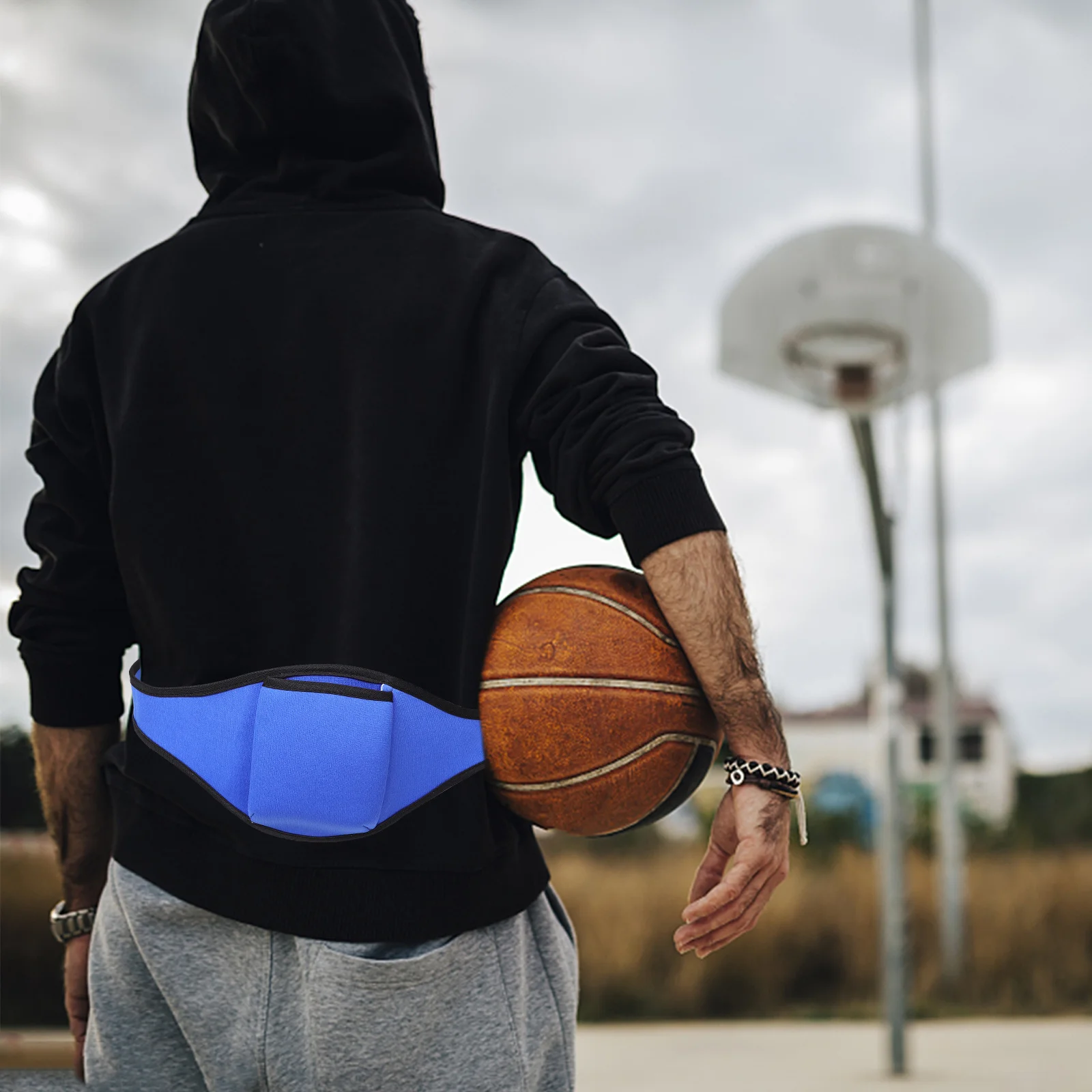 

2Pcs Adjustable Fitness Mic Belt Pack Portable Microphone Waist Bag Holder Pouch for Running Yoga Dance Aerobics