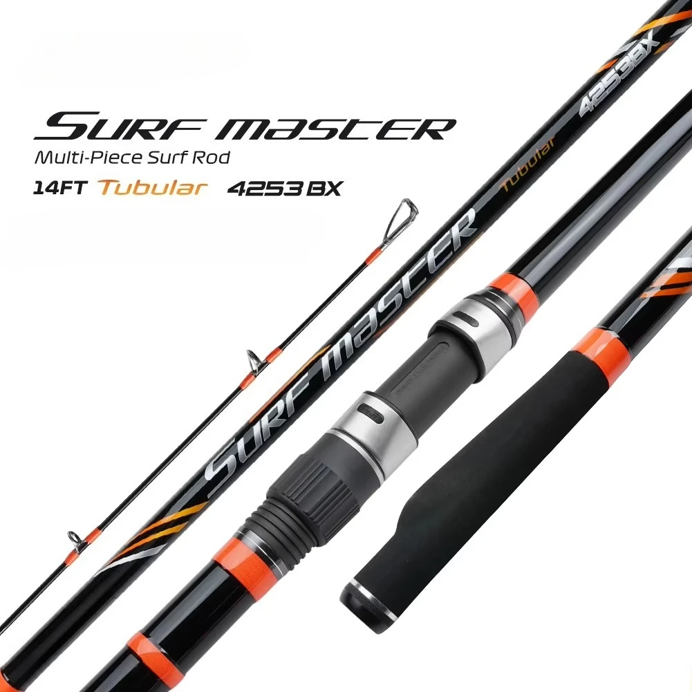 

14 '0'Fuji 3 Pcs Long Distance 420cm 14ft Surf Casting Rod