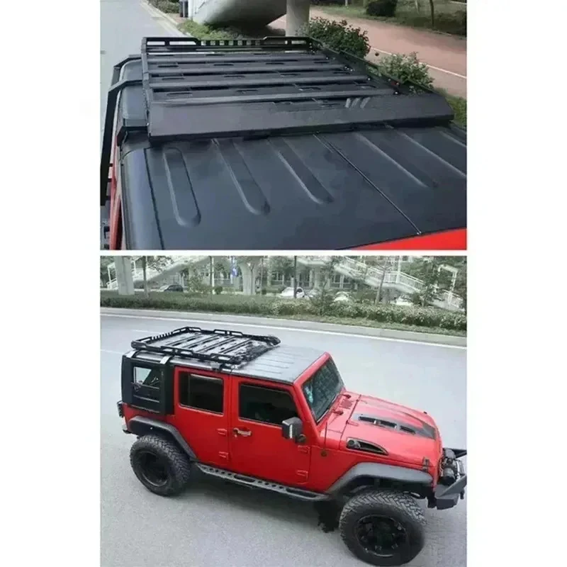 

Factory Hot Selling 2007-2023 2 / 4 Door, Aluminum Roof Rack with Step Off-road