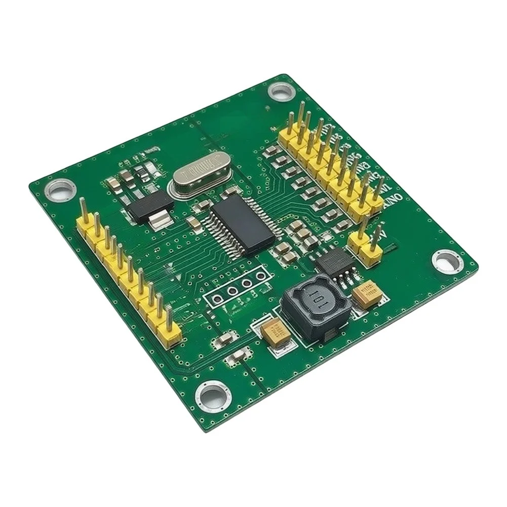 ADS1256 8 Channel 24 Bit For ADC Expansion Board High 30ksps Data Acquisition For For Raspberry Pi Computer Industrial Testing