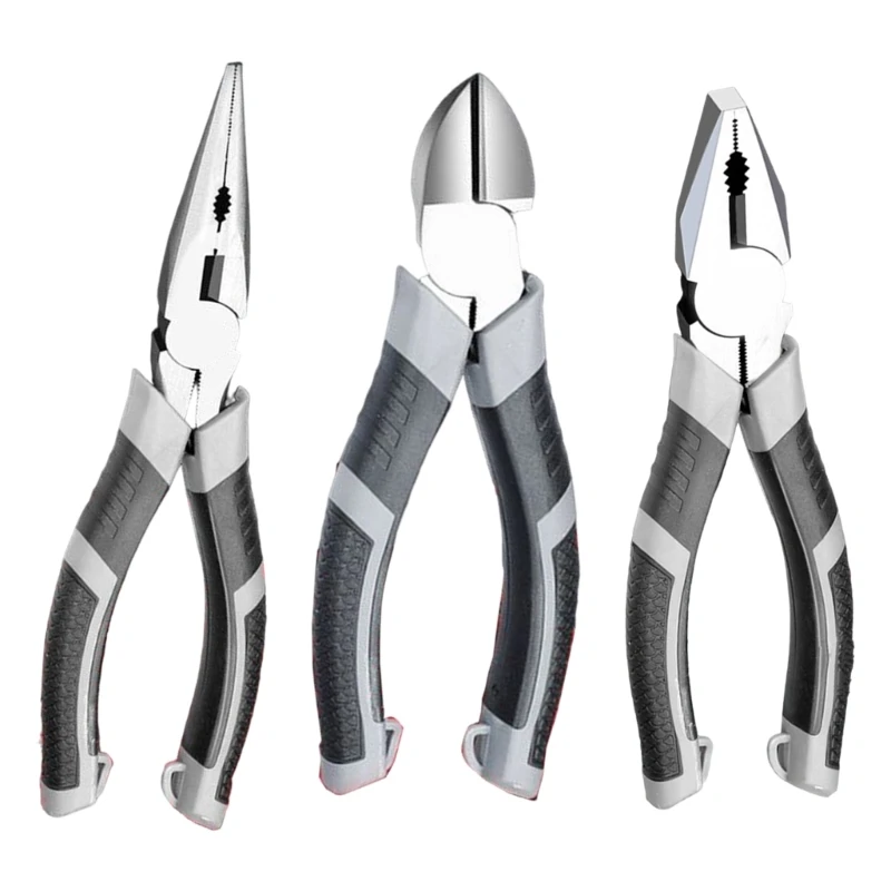 

ipiip Wire Crimping Tool Cable Wire Electrical Cutter Crimper Crimping Cutting Pliers for Terminals Connectors Nippers