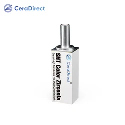 Ceradirect SHT Color Pre-shaded Dental Zirconia Sirona System—— for Dental Lab CAD/CAM