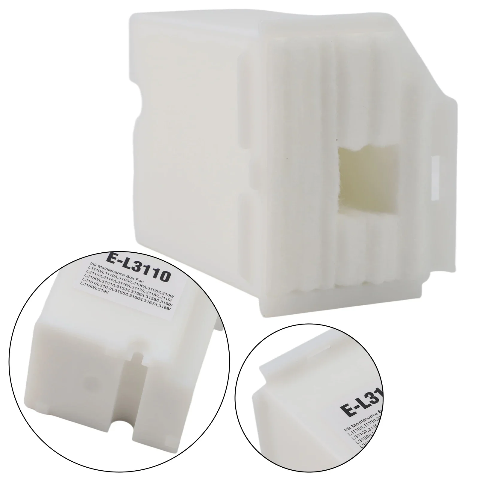 2pcs Maintenance Box Replacement For ET 2810 ET 2812 ET 2814 ET 2803 ET 2715 ET 2720 ET 2721 ET 2726 Printer Waste Ink Sponge