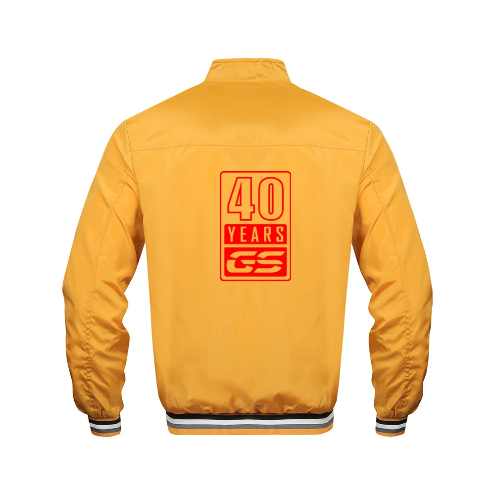 2025 دراجة نارية R1200 الرجال 40 سنة GS سترات مخططة موضة هوديس الشتاء الخريف سميكة الدافئة سترة واقية البلوفرات الملابس