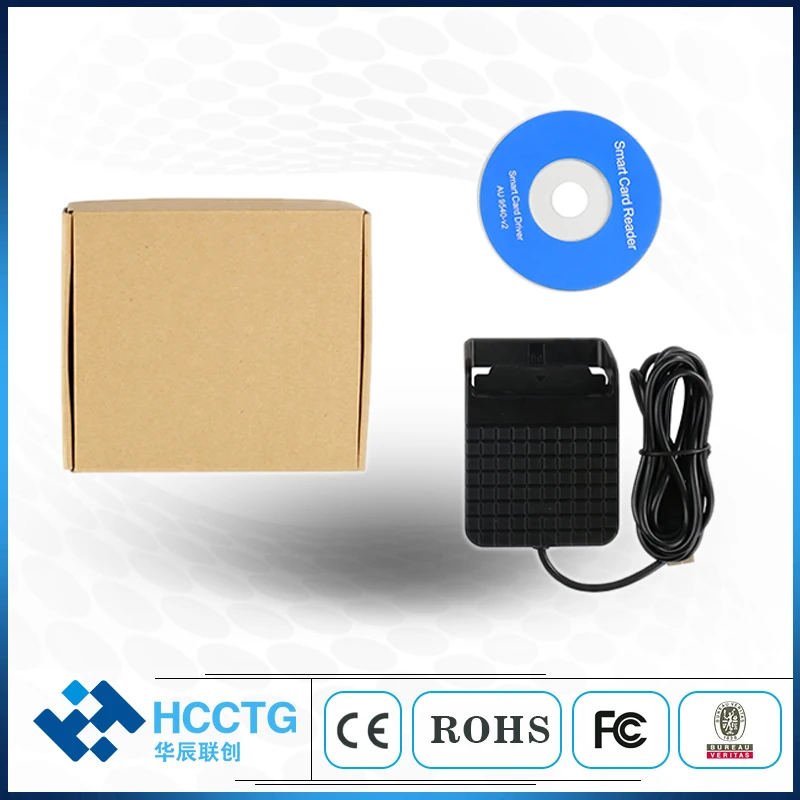 CCID ISO 7816 USB Contact IC Chip Card Reader And Writer DCR33