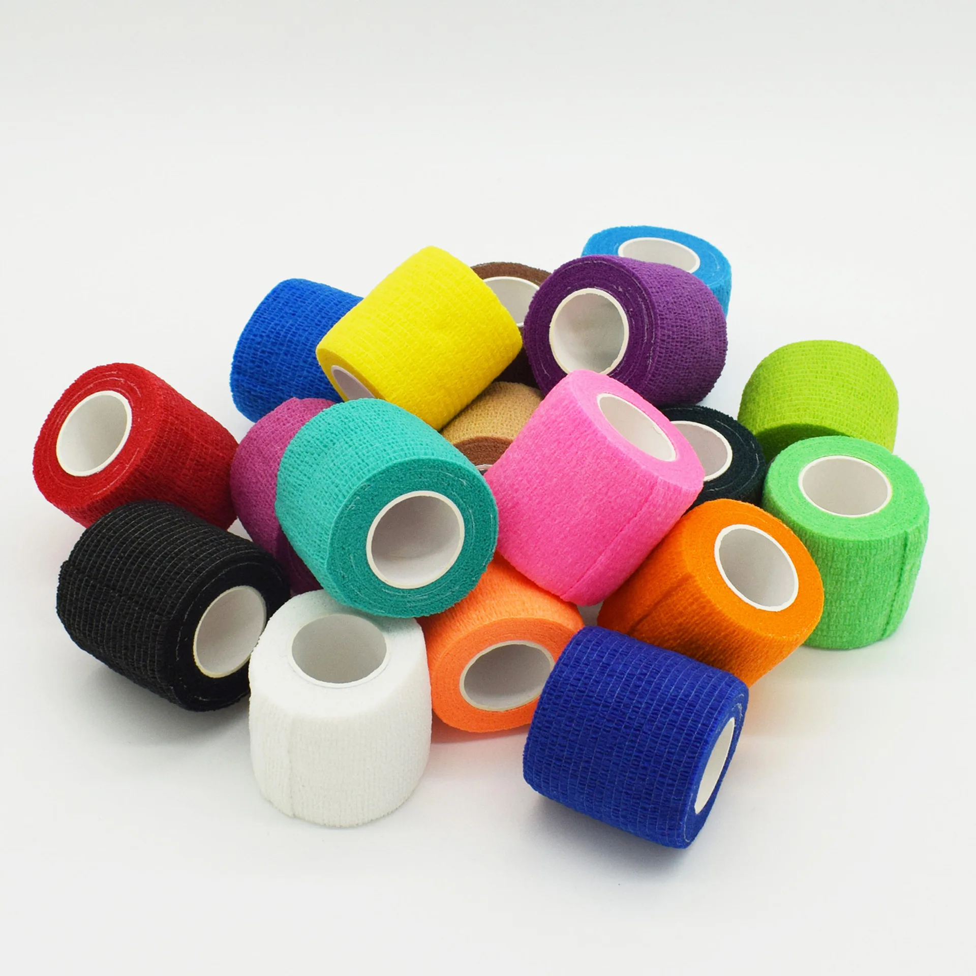 1 Roll NEW Sport Tape Waterproof Self Adhesive Elastic Bandage Muscle Tape Finger Joints Wrap Bandage Nonwoven Cohesive Bandage