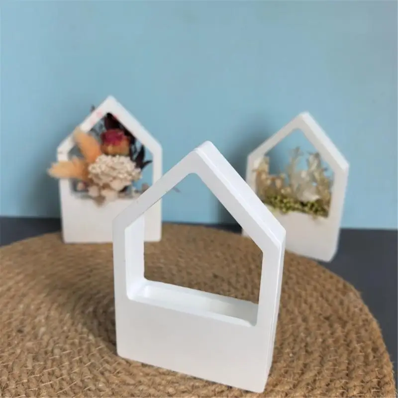 Sturdy Silicone Mould In Charm House Designs For Handmade Gift And Craft Projects E0BF