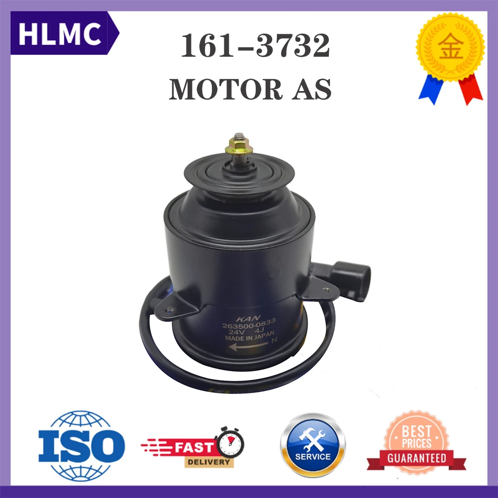 263500-0763 Engineering Machinery Parts E320C 322C 324D 330D Excavator Parts Fan Motor 1613732 161-3732