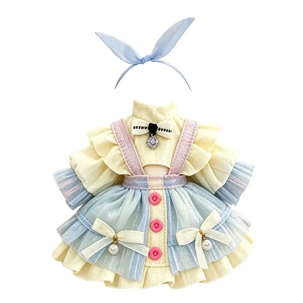 Change Clothes 8 Points BJD Doll Clothes 11-17cm Material OB11 Doll Clothes 12 Points Dollhouse Display Display Accessories