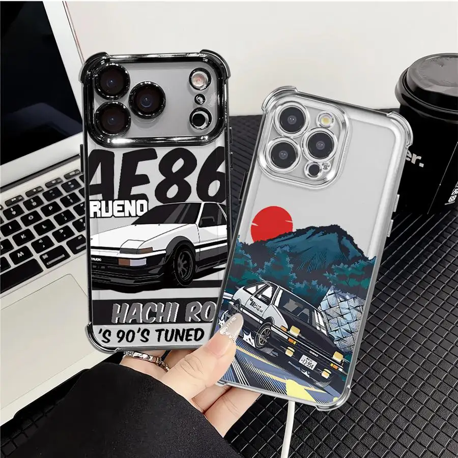 Phone Cover Case for Apple iPhone 17 Pro Max 15 12 Plus 14 Air 11 13 16e 16 Pro Anime I-Initial D view 2