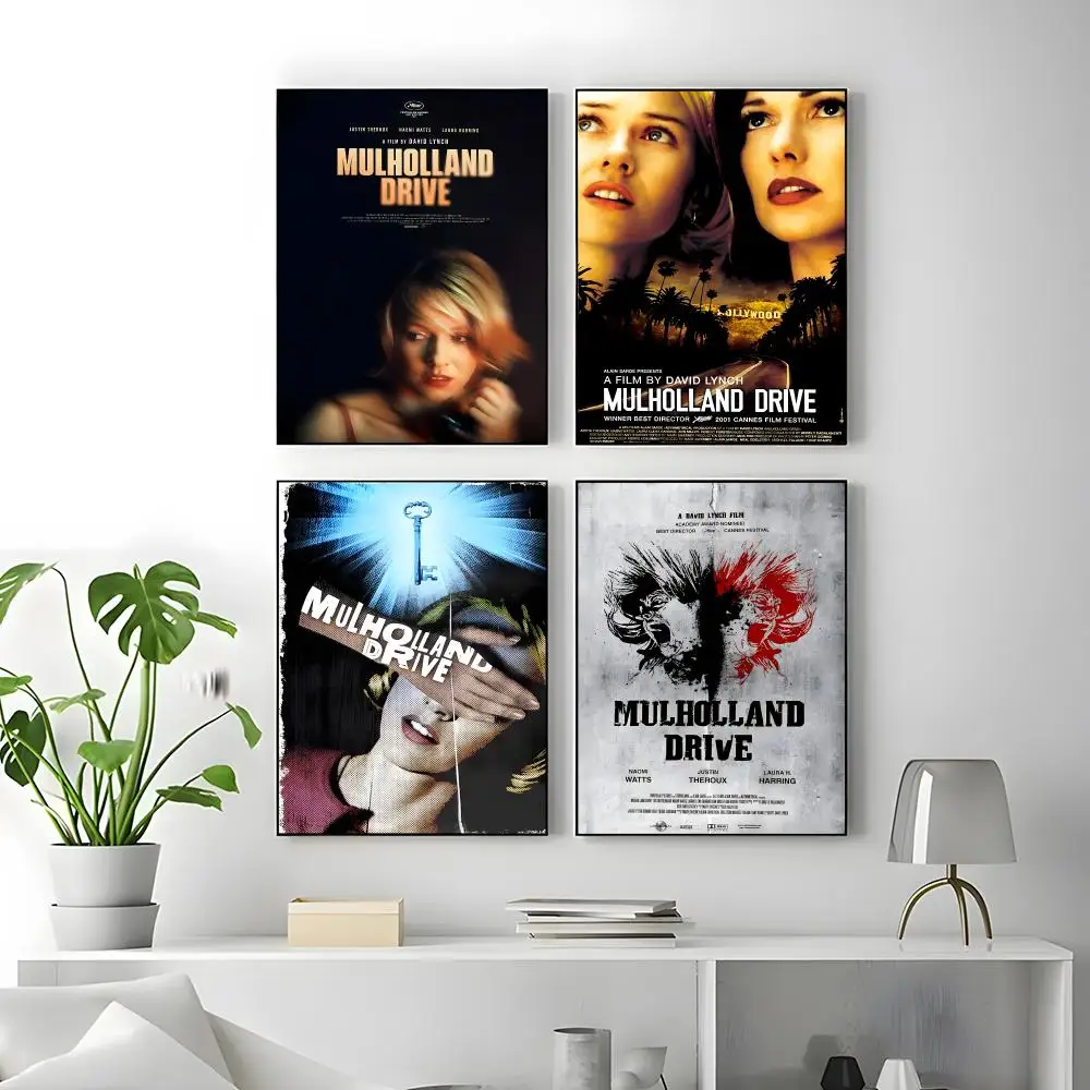 Movie Mulholland Drive Poster Poster High Quality Wall Art for Home Office Bedroom Living Room Perfect