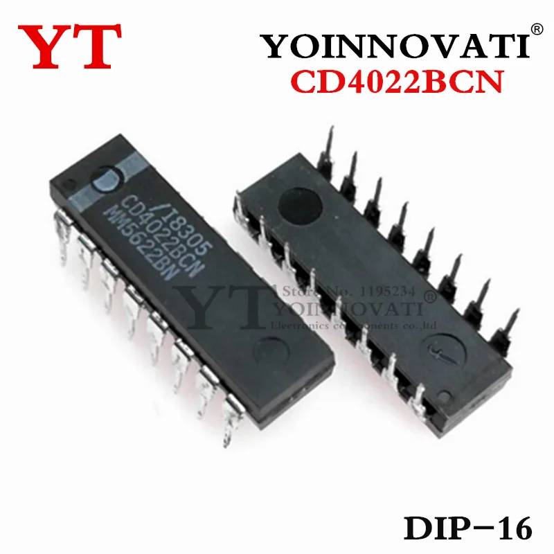 

5PCS CD4022BCN DIP-16