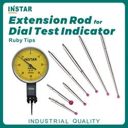 Instar dial-エクステンションを接続するテストインジケーター,プローブクランプ0〜0.8mm,工業品質,m1.4 m1.6 m1.8 m2.0,0.002mmのヒント