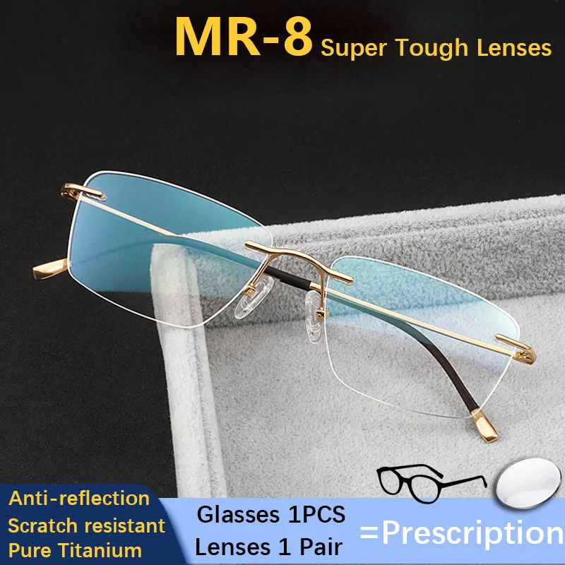 new-pure-titanium-rimless-glasses-161mr-8-lenses-recipe-prescription-myopia-photochromic-men-eyewear-ocular-lightweight