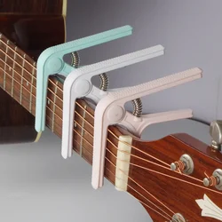 Classical Electric Guitar Tuner Accessories Plastic Steel Portable Electric Guitar Capo Guitarra Acustica Stringed Instruments