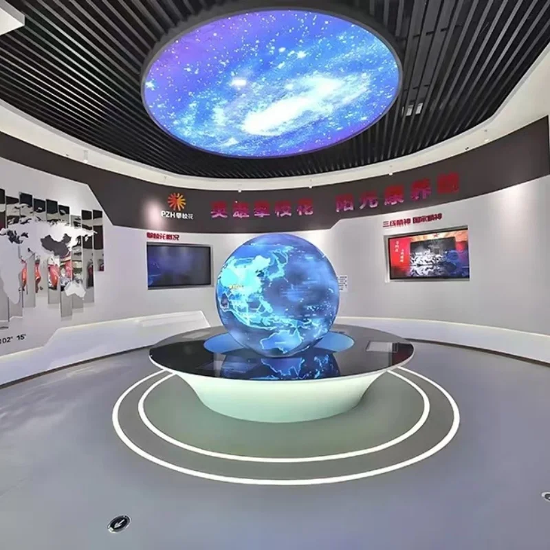High Brightness IP68 Spherical Globe LED Screen Indoor Outdoor Commercial Advertising Digital Display Wholesale Supply