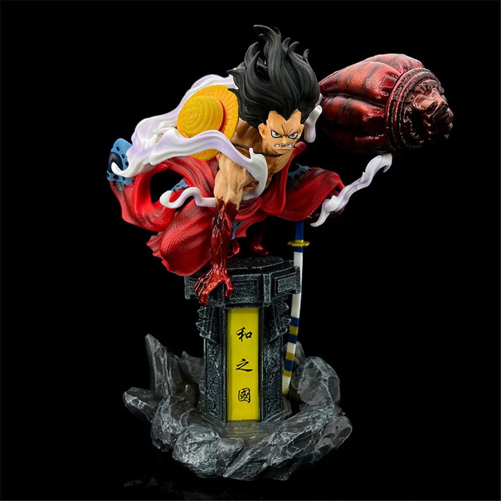 30cm Anime One Piece GK Gear 4 Luffy PVC Action Figure Collectible Model Figurine Game Statue Doll Toys Gifts - view 2