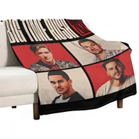 Big time Rush BTR Throw Blanket Fashion Sofa Blankets blankets and blankets Tourist Blanket Large Blanket