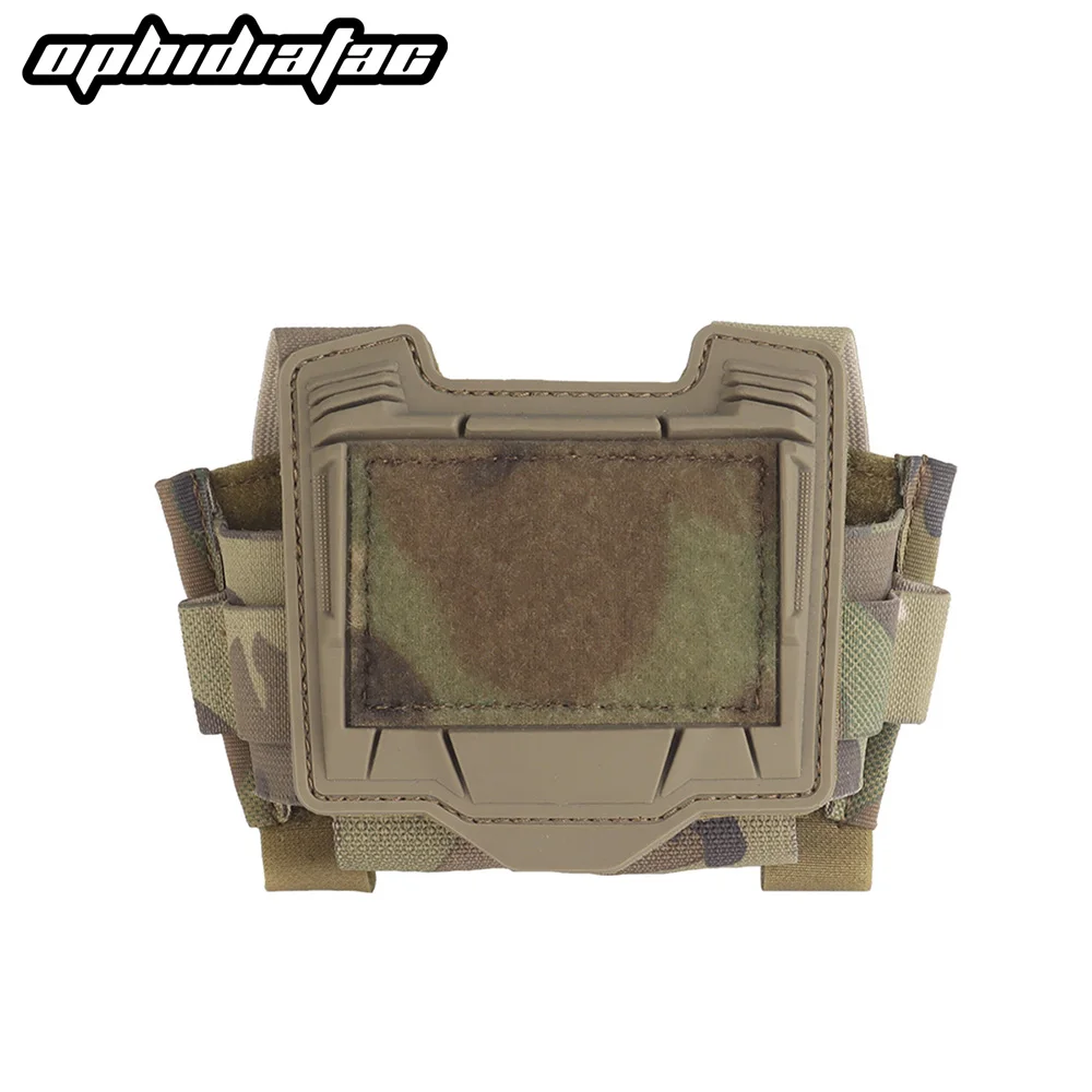 OPHIDIAN Helmet Battery Bag K Series Battery Pack Helmet Weight Bag Airsoft Hunting Helmet Accessories