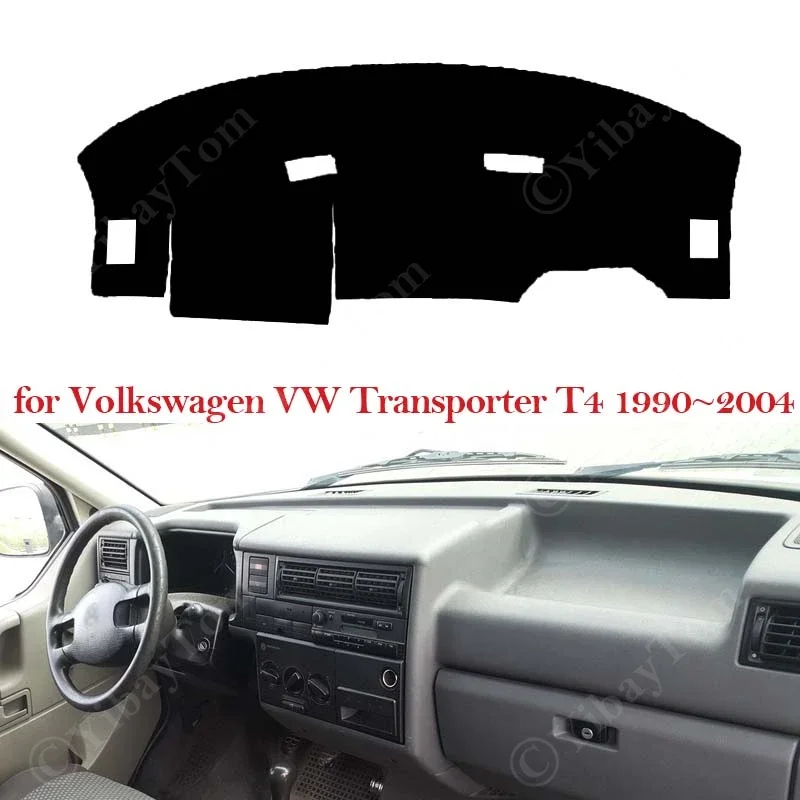 For Volkswagen VW Transporter T4 EuroVan Vanagon Caravelle 1990-2004 Dashboard Mat Dashmat Cover Pad Sunshade Carpet Accessories