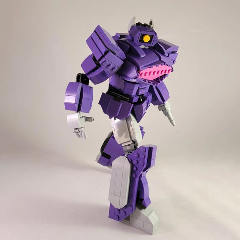 

820 шт. MOC Decepticon ударная волна DIY модульные трансформеры строительные блоки модель робота творческая сборка развивающая игрушка