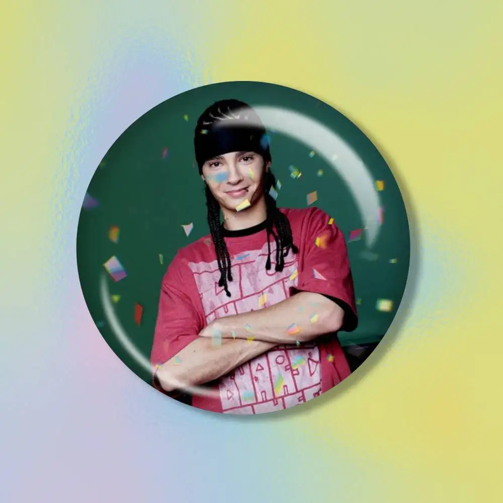 Bill Tom Kaulitz T-Tokio Hotel  Tin badges in 25/32/44/58/75mm, brooch pins for accessories & gifts,Souvenir.