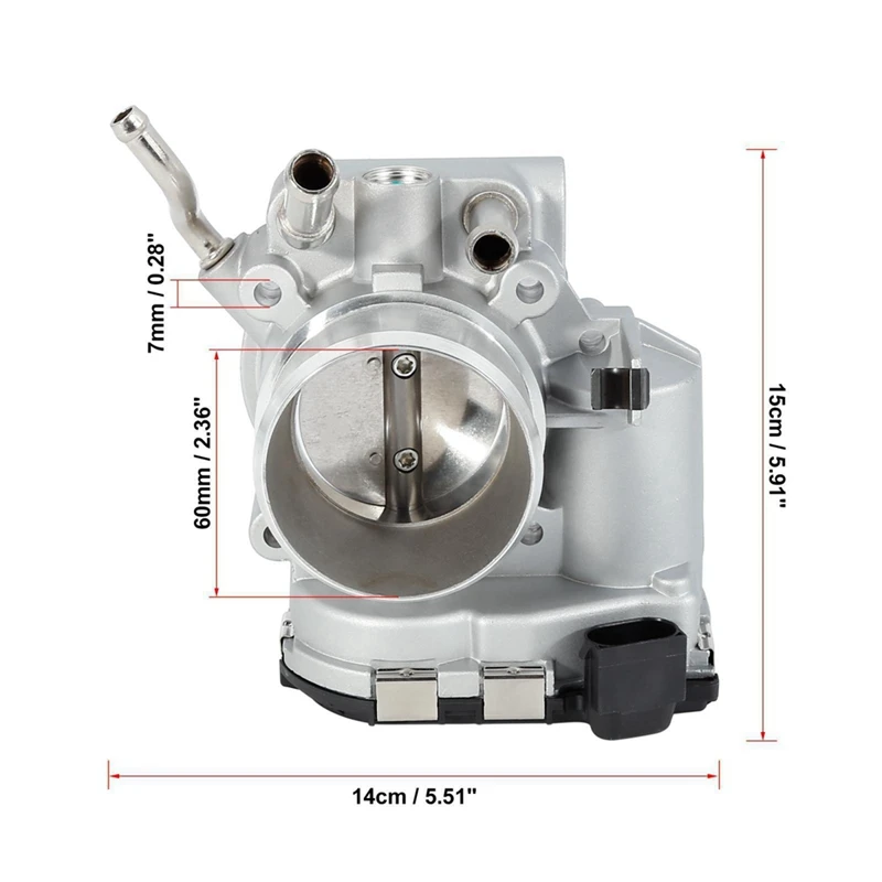 Car Electronic Throttle Body Assembly Replace 35100-2B220 Accessories Parts For Hyundai IX25 1.6L 2014-2017