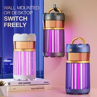 New 3 in 1 electric mosquito killer lamp portable USB fast charging outdoor night light electric shock mosquito killer lamp