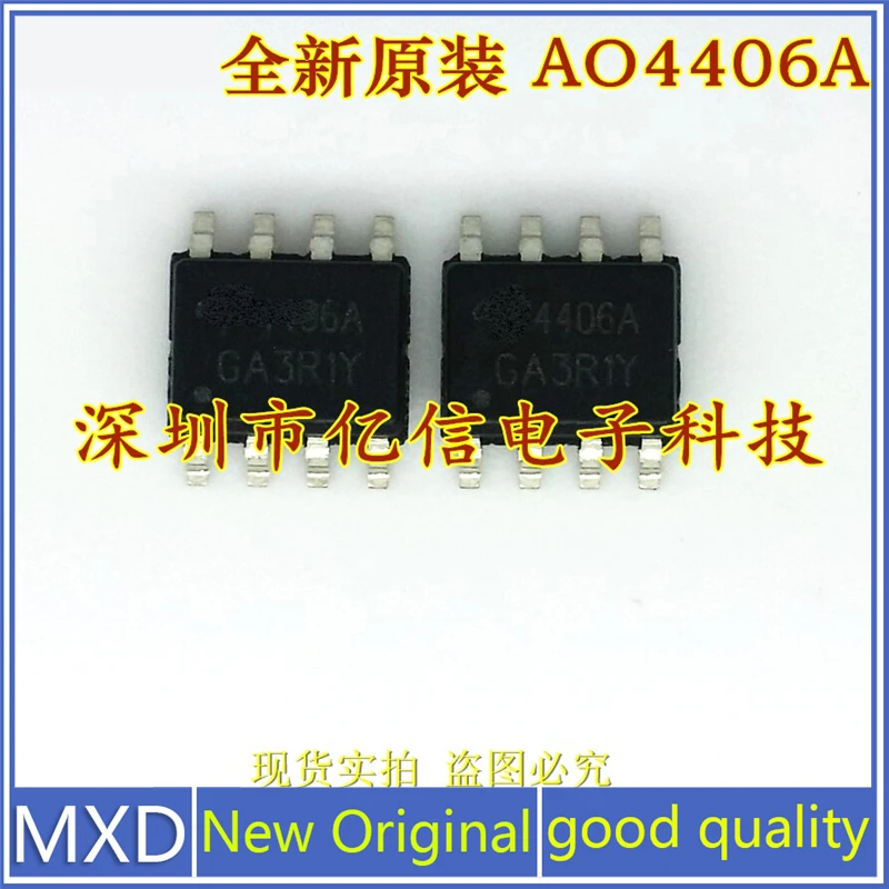 5Pcs/Lot New Original AO4406A 4406A Power Management Chip SOP-8 Good Quality In Stock