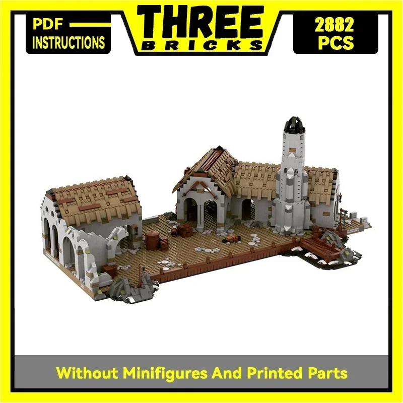 Magical Ring Movie Model Moc Building Bricks UCS Riverside Port Technology Modular Blocks Gifts Christmas Toys DIY Sets Assembly