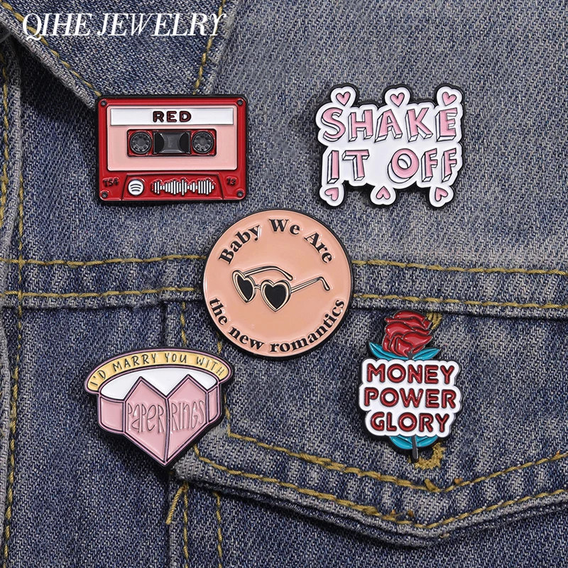 Beautiful People Beautiful Problems Quotes Enamel Pins Funny Banners Badges Brooches Clothes Backpack Metal Jewelry Gift Friend